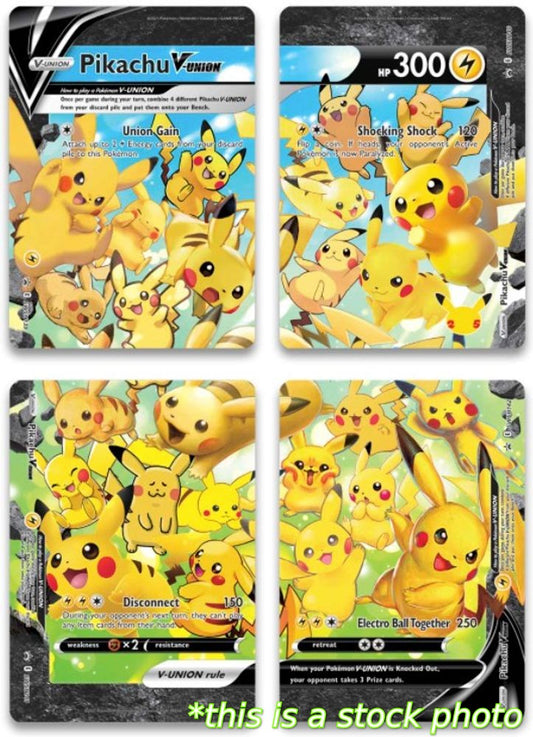 Pikachu V-Union [Set of 4]