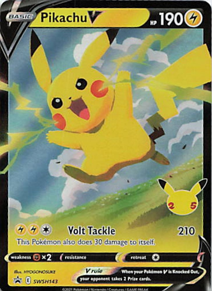 Pikachu V - SWSH143