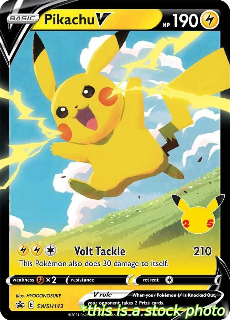 Pikachu V - SWSH143