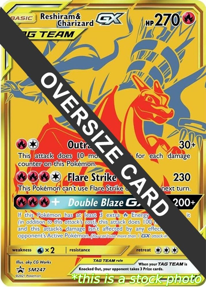 Reshiram & Charizard GX - SM247