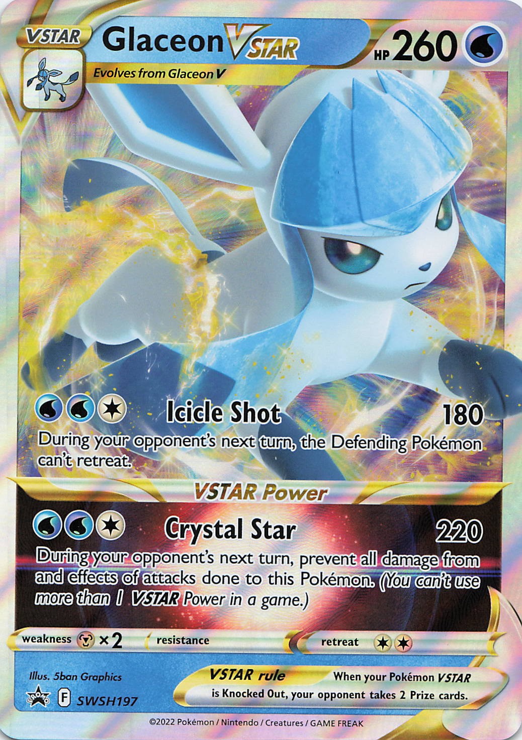 Glaceon VSTAR - SWSH197