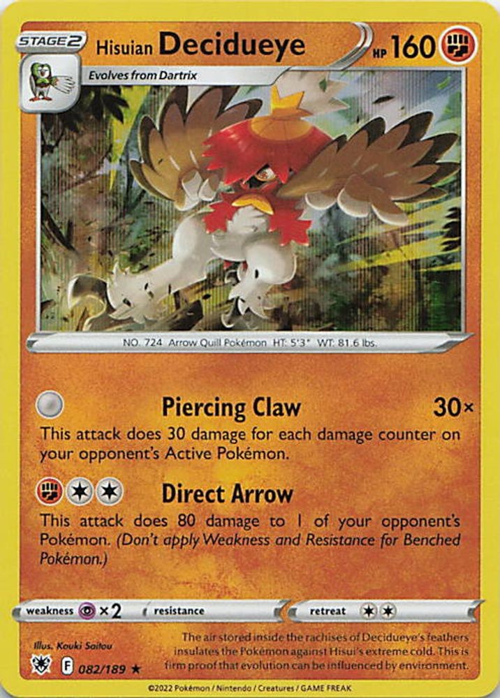 Hisuian Decidueye