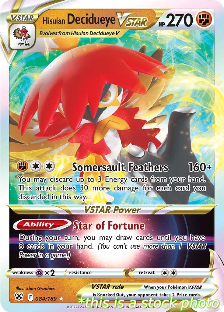 Hisuian Decidueye VSTAR