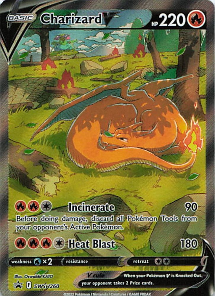 Charizard V - SWSH260