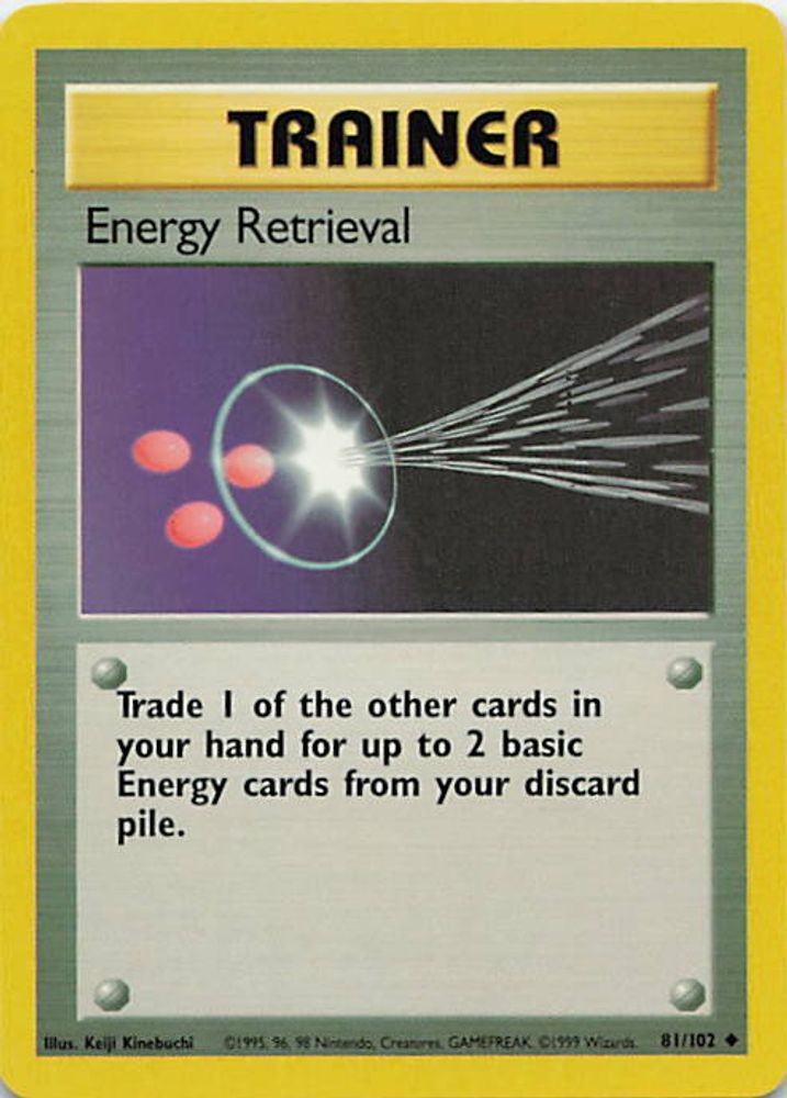 Energy Retrieval