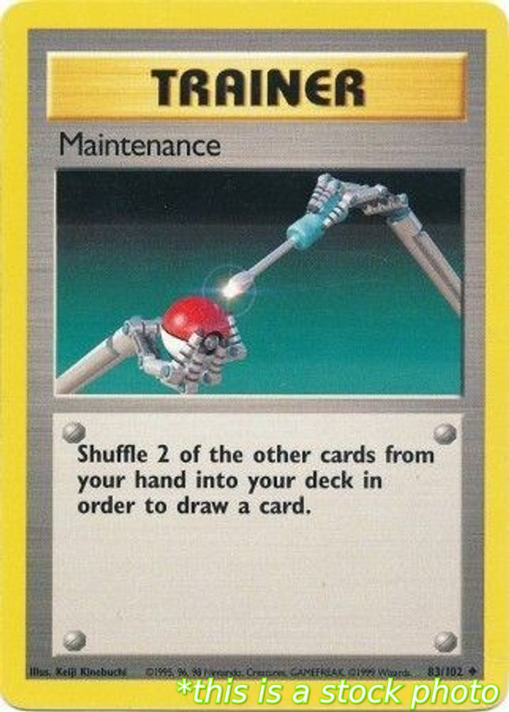 Maintenance
