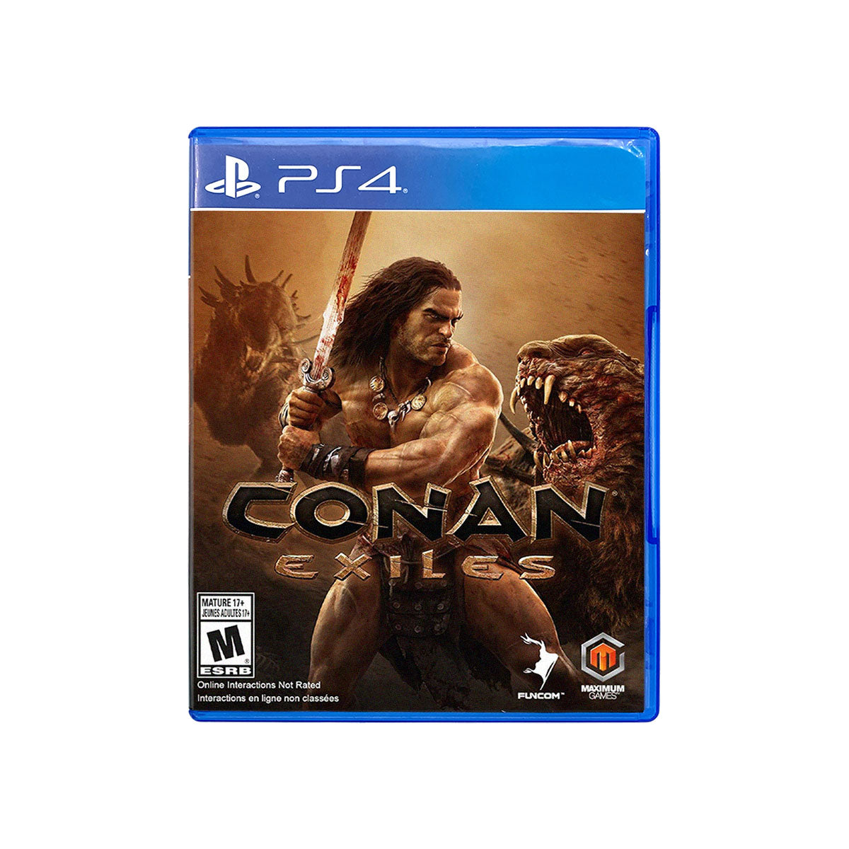 Conan Exiles PlayStation 4 game cover (reference image) | Near Mint / English / New