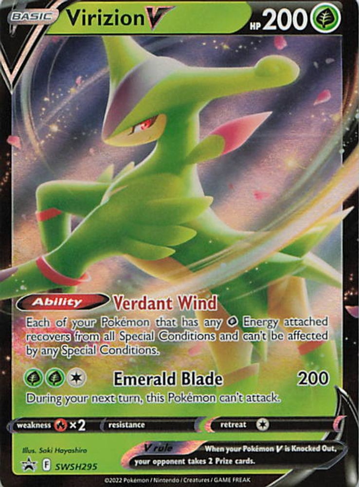 Virizion V - SWSH295