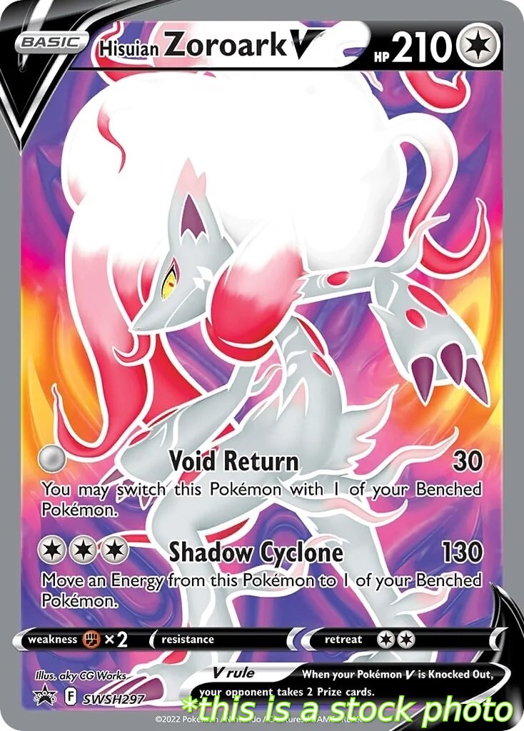 Hisuian Zoroark V - SWSH297