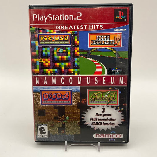 Namco Museum (Greatest Hits) PlayStation 2 game cover (reference image) | Near Mint / English / New