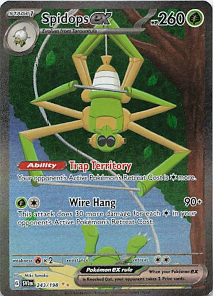 Spidops ex - 243/198