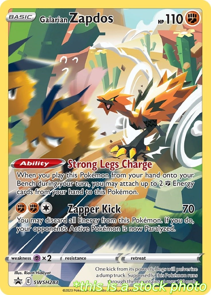 Galarian Zapdos - SWSH283