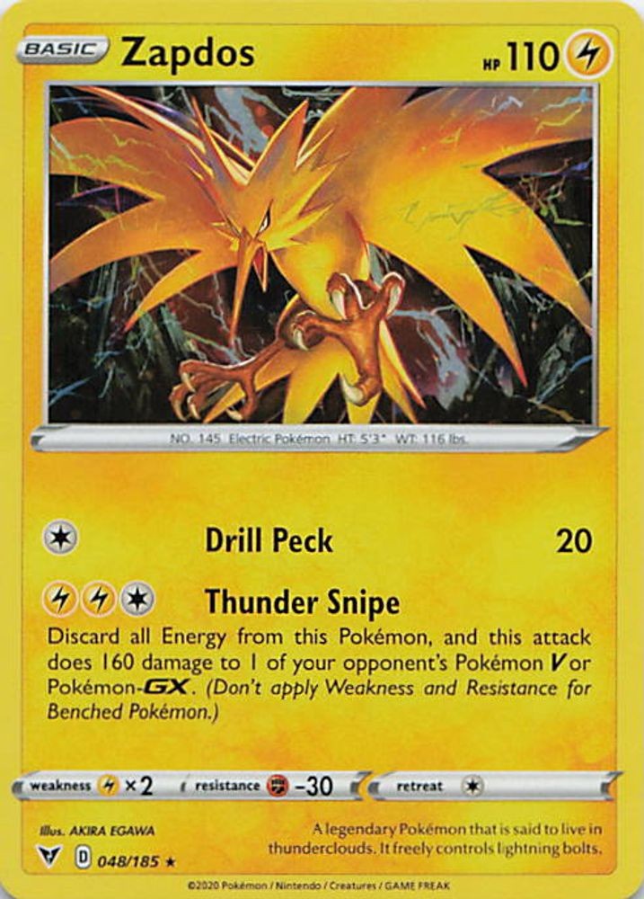 Zapdos (Cosmos Holo)