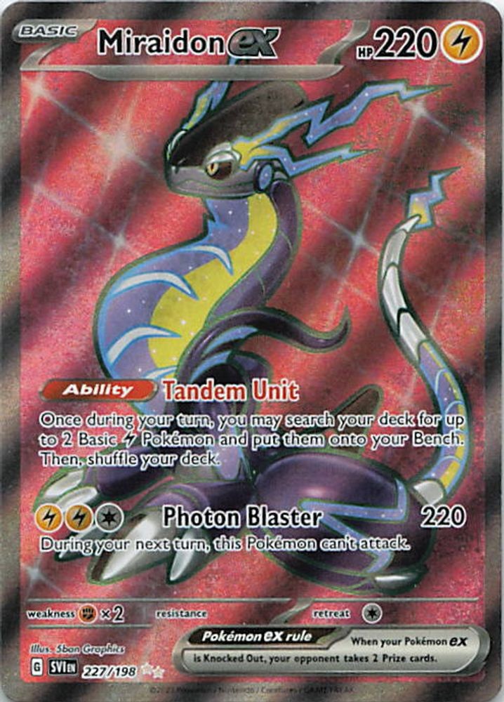 Miraidon ex - 227/198