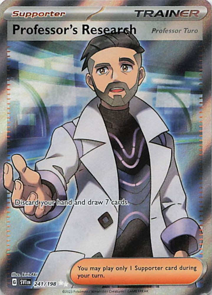 Professor's Research [Professor Turo] - 241/198