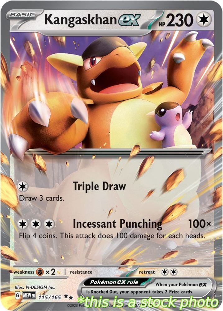 Kangaskhan ex - 115/165