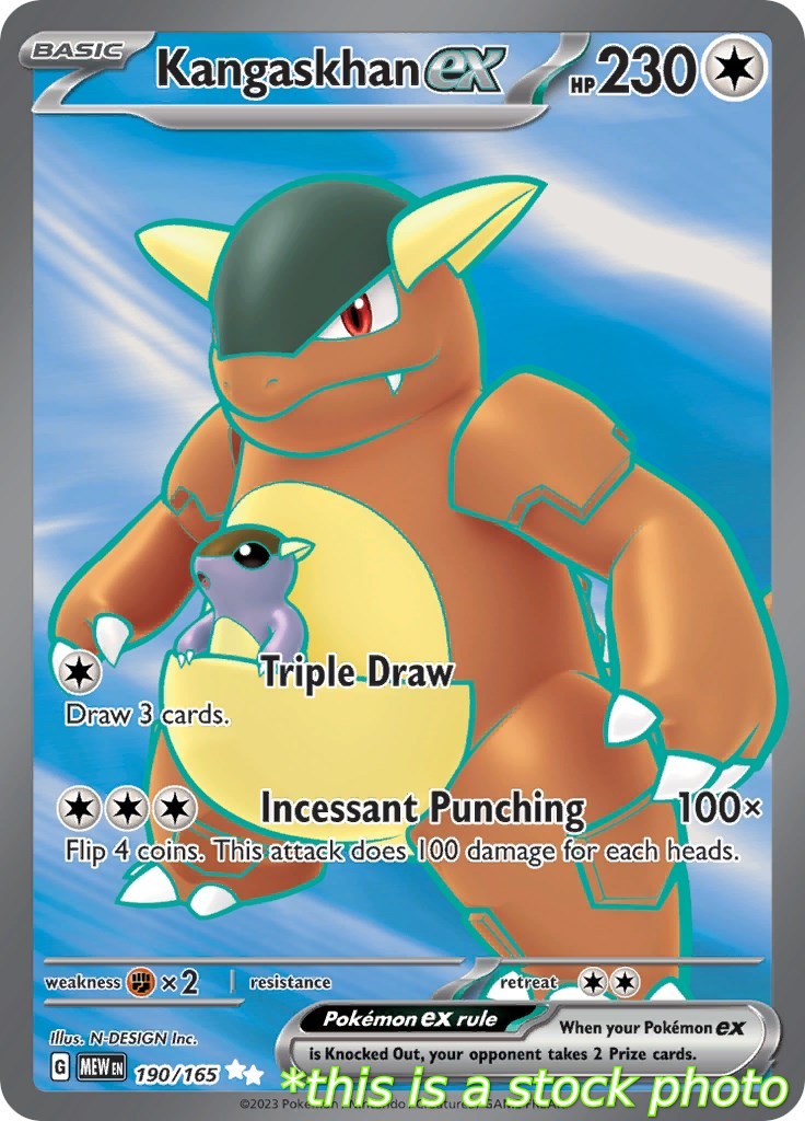 Kangaskhan ex - 190/165