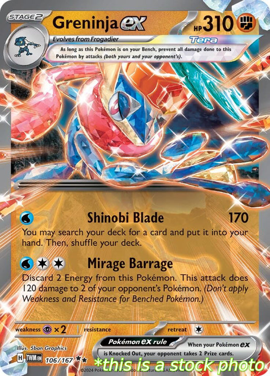 Greninja ex - 106/167