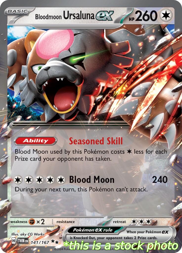 Bloodmoon Ursaluna ex - 141/167