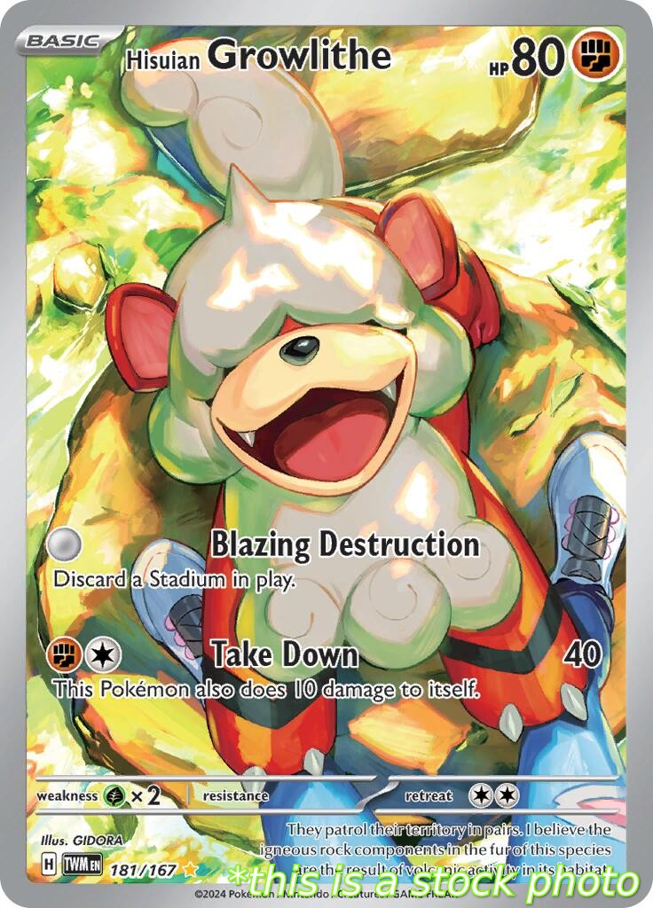 Hisuian Growlithe - 181/167
