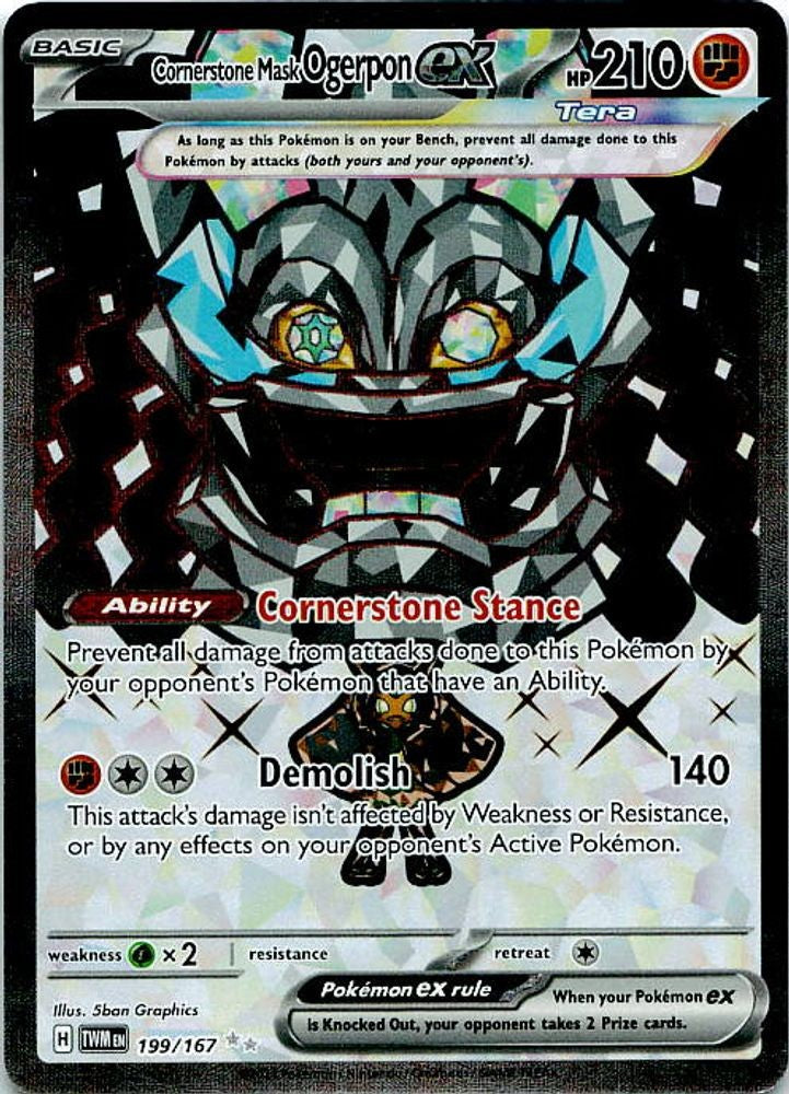 Cornerstone Mask Ogerpon ex - 199/167