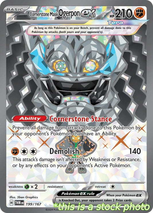 Cornerstone Mask Ogerpon ex - 199/167