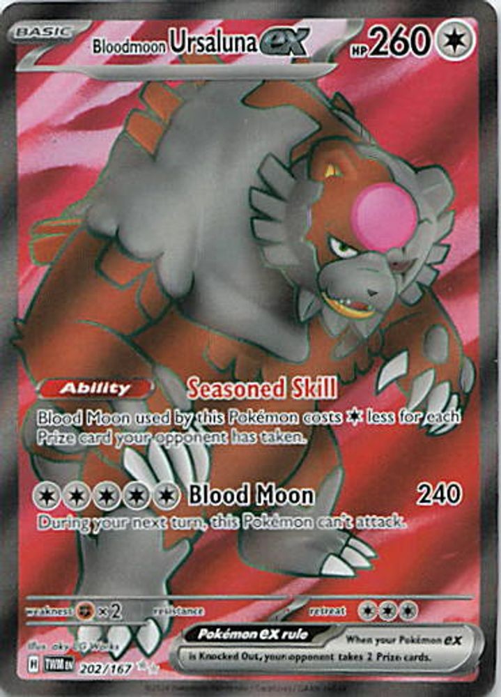 Bloodmoon Ursaluna ex - 202/167