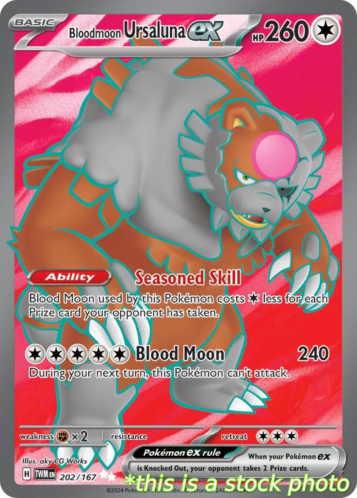 Bloodmoon Ursaluna ex - 202/167