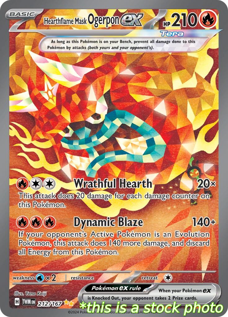 Hearthflame Mask Ogerpon ex - 212/167