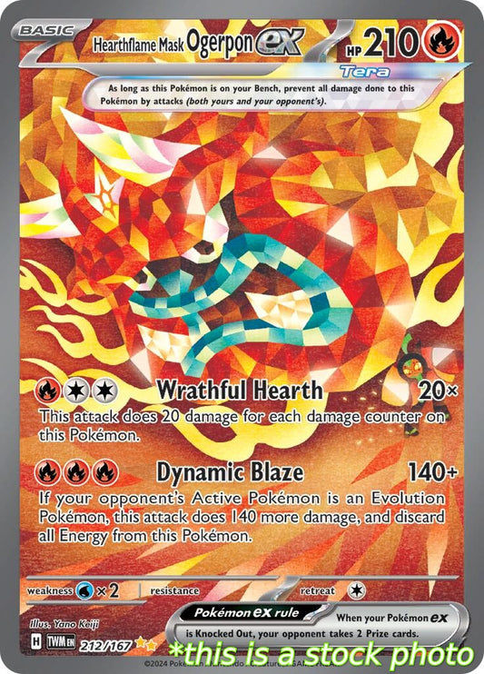 Hearthflame Mask Ogerpon ex - 212/167