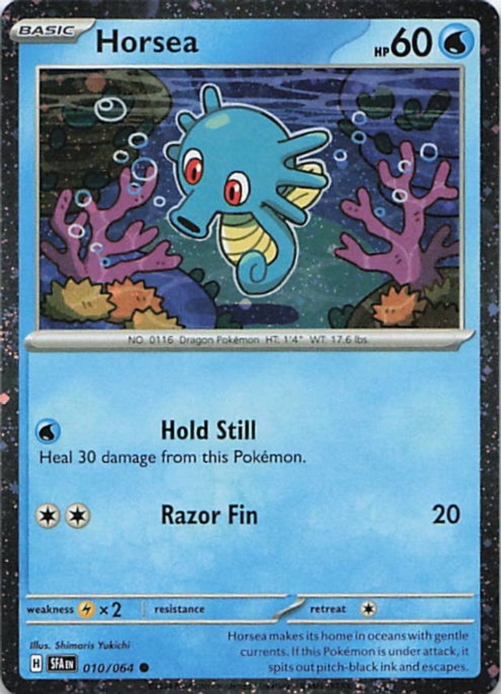 Horsea - 010/064 (Cosmos Holo)