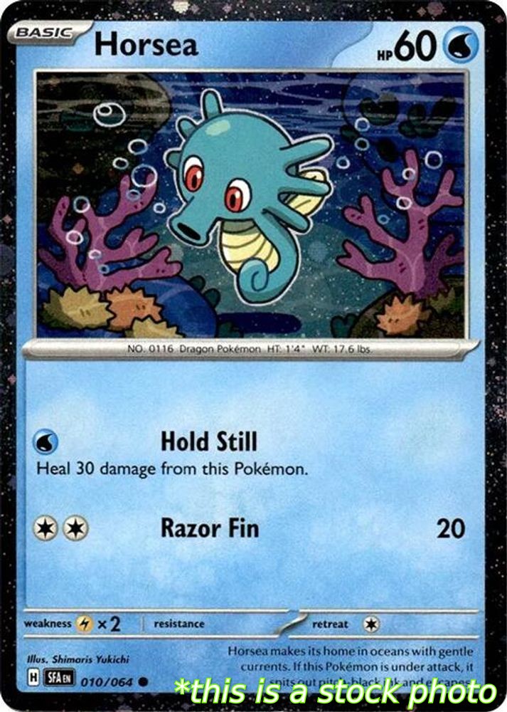 Horsea - 010/064 (Cosmos Holo)
