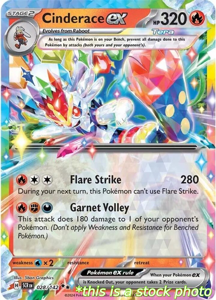 Cinderace ex - 028/142