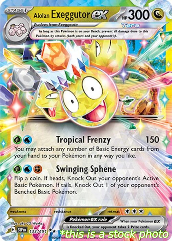 Alolan Exeggutor ex - 133/191