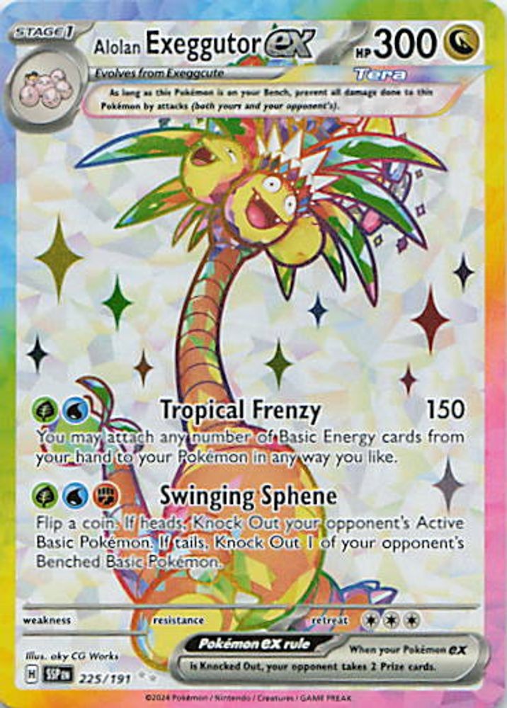 Alolan Exeggutor ex - 225/191