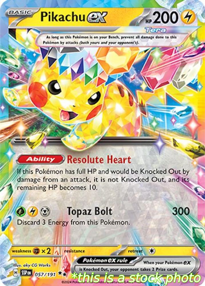 Pikachu ex - 057/191