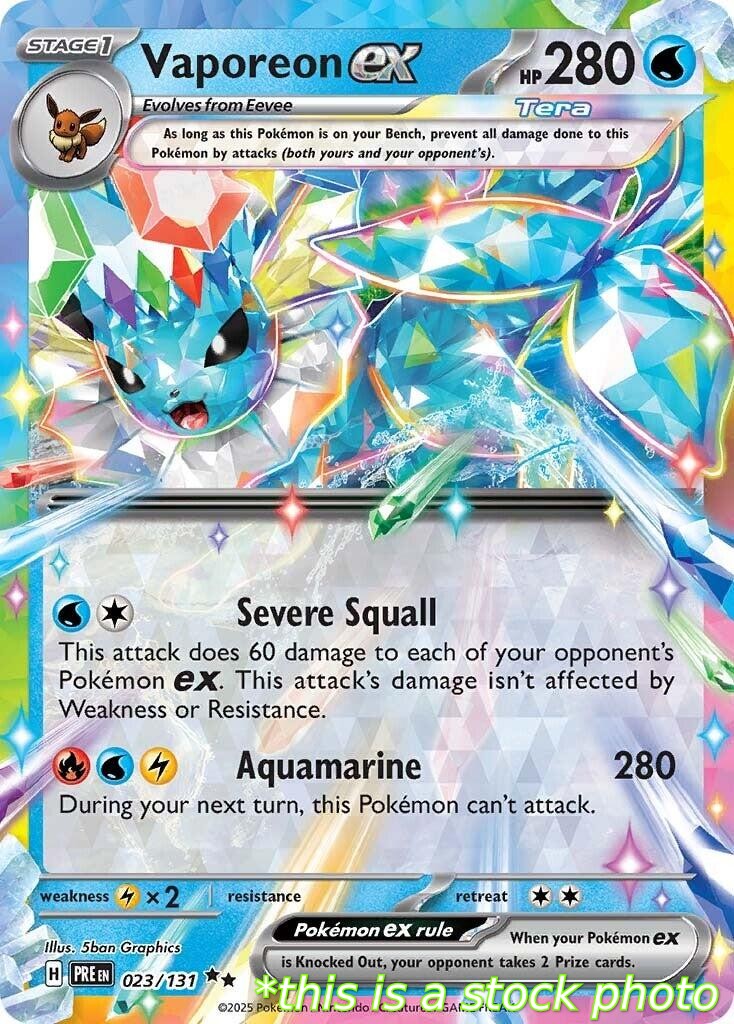 Vaporeon ex - 023/131