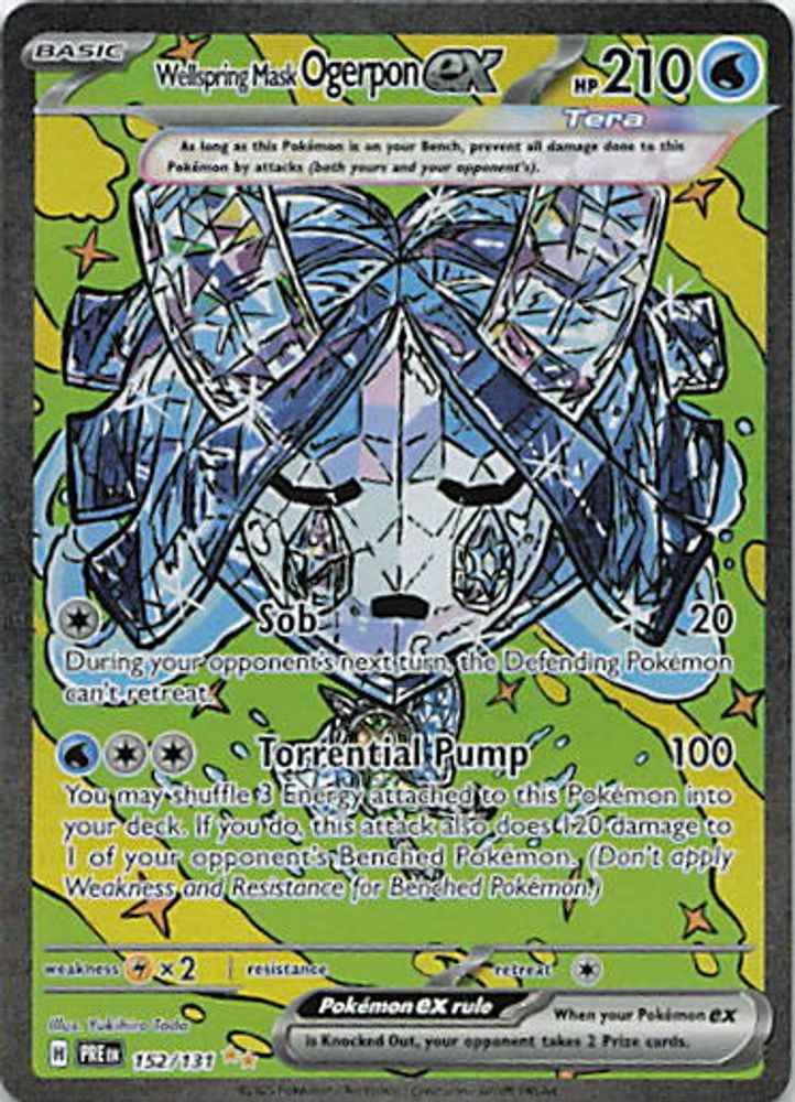 Wellspring Mask Ogerpon ex - 152/131