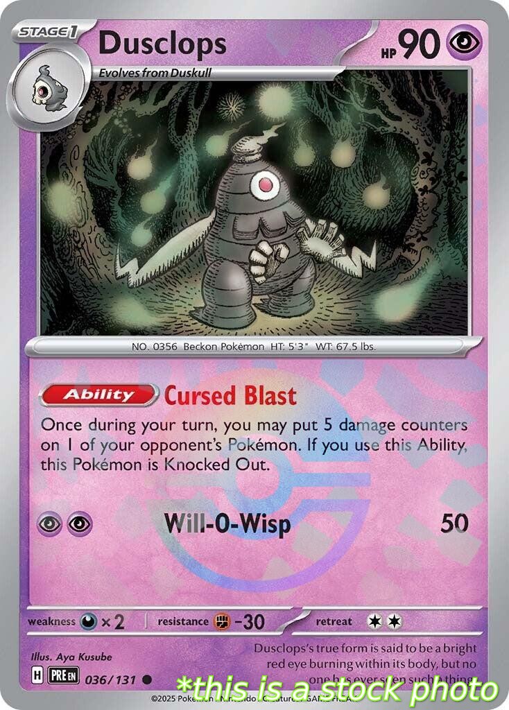 Dusclops (Poke Ball Pattern)