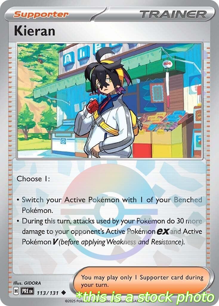 Kieran - 113/131 (Poke Ball Pattern)