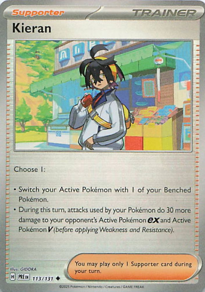 Kieran - 113/131 (Poke Ball Pattern)