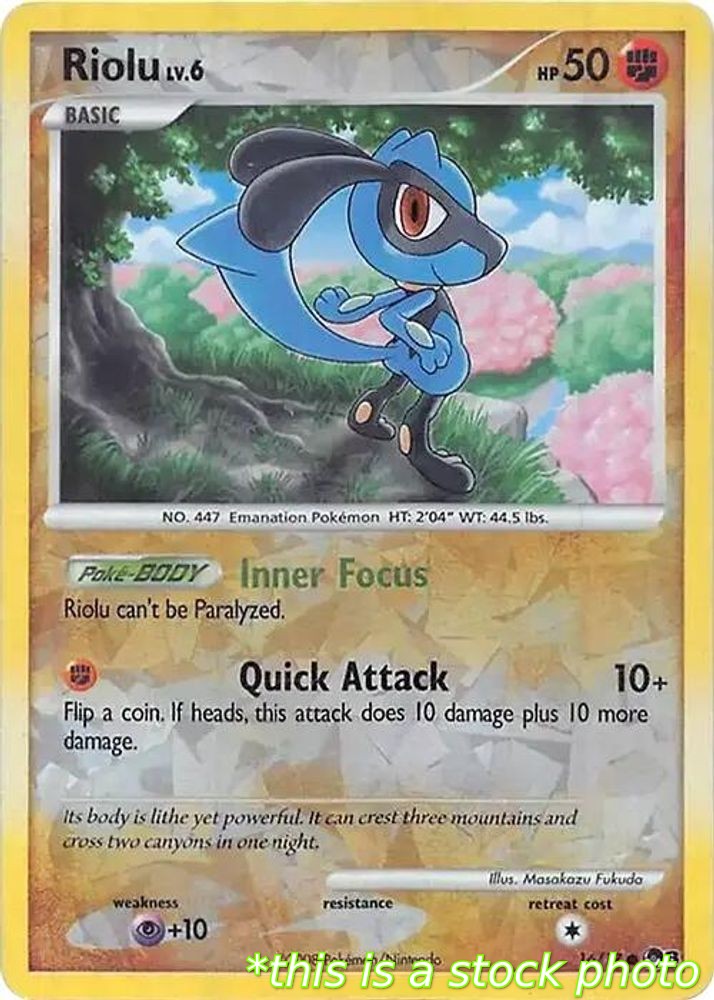Riolu (Cracked Ice Holo)