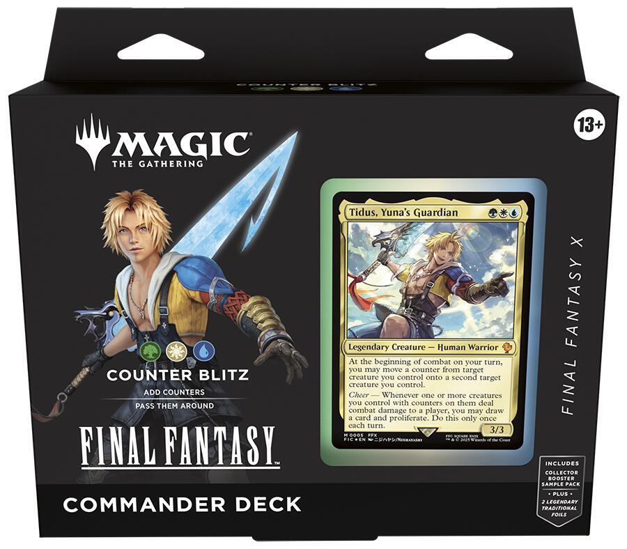 MTG—FINAL FANTASY Commander Deck – Counter Blitz