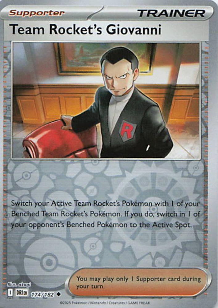 Team Rocket's Giovanni
