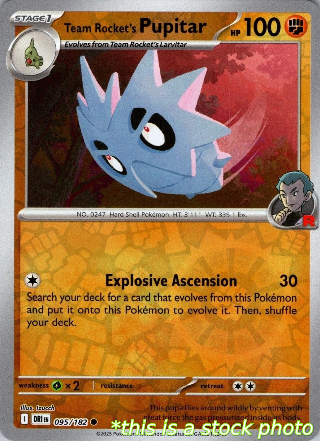 Team Rocket's Pupitar