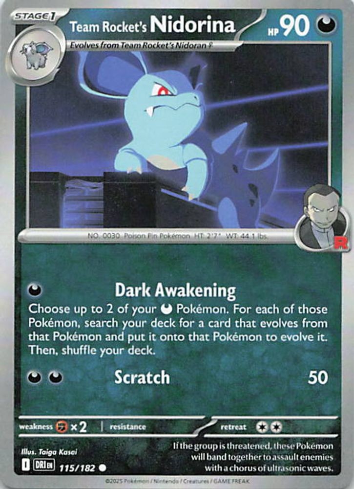 Team Rocket's Nidorina