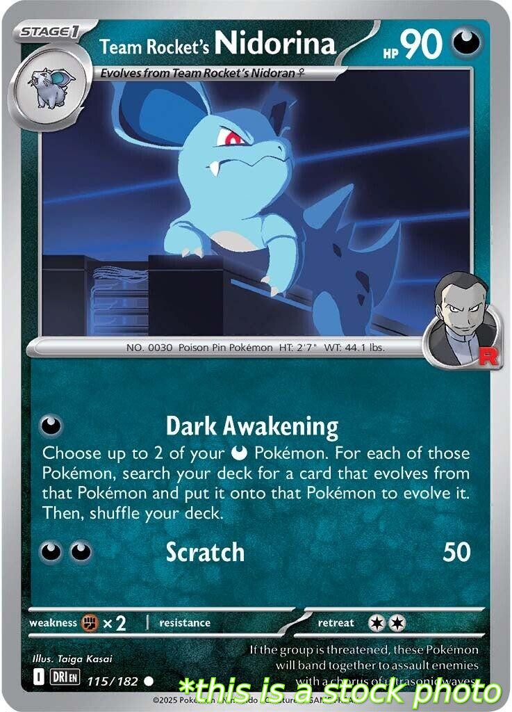 Team Rocket's Nidorina