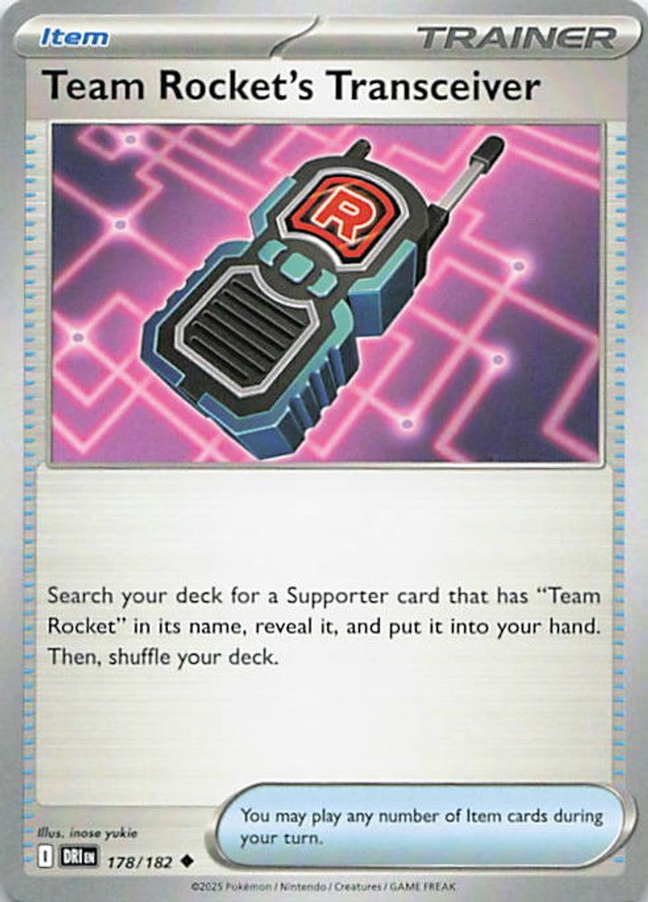 Team Rocket's Transceiver