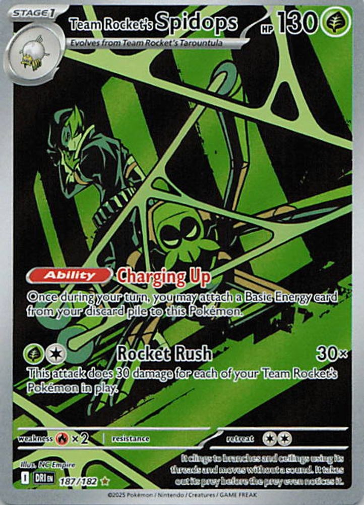 Team Rocket's Spidops - 187/182