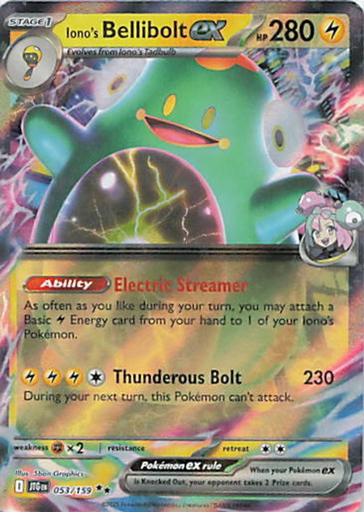 Iono's Bellibolt ex - 053/159